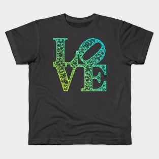 LOVE (Robert Indiana) Kids T-Shirt